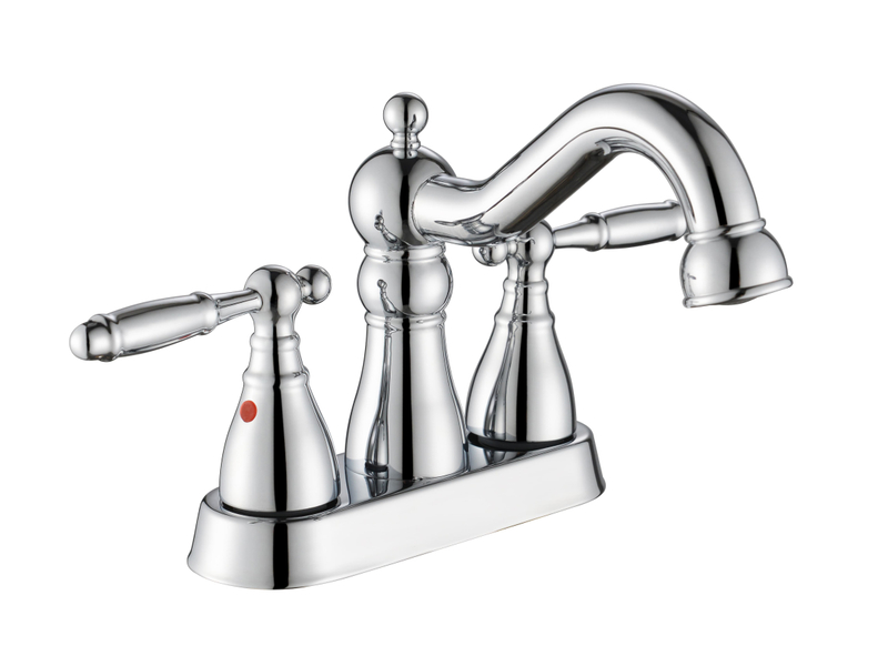 Sly الراقية الفاخرة مقبض مزدوج مقبض 4 بوصة الحمام الحمام