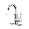 Sly Cupc Modern Cupc Stainsal Bathrate Faucet