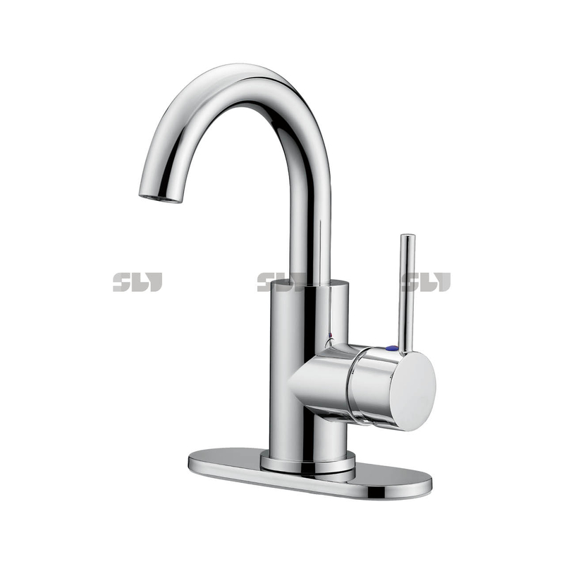 Sly Cupc Modern Cupc Stainsal Bathrate Faucet