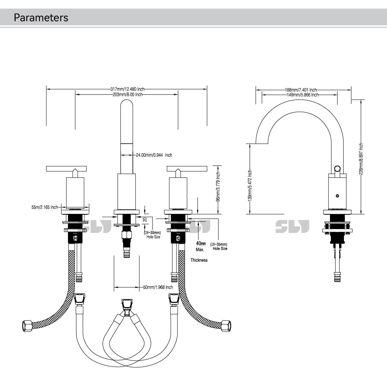 صنبور المياه المتقاطعة