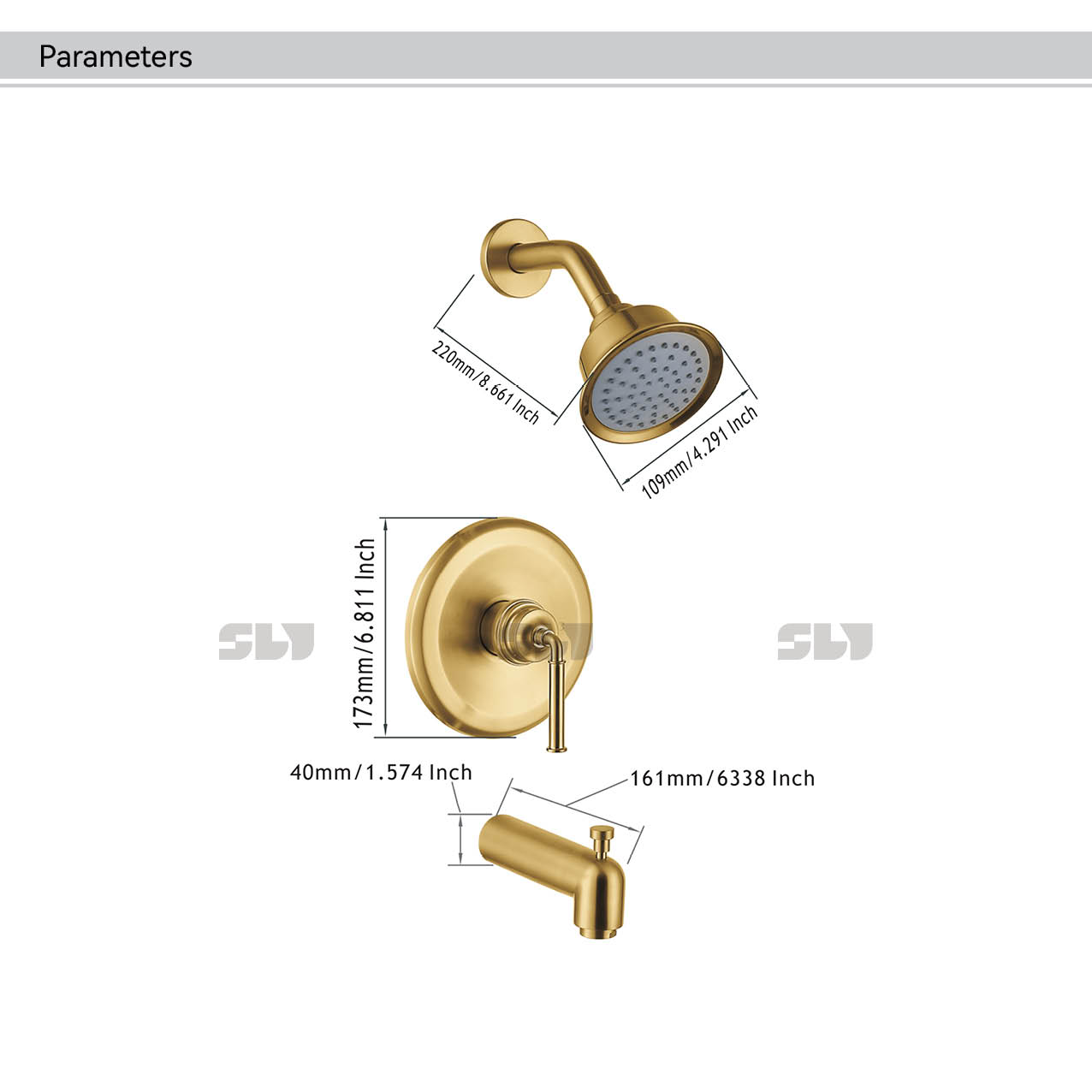 صنابير دش خلاط