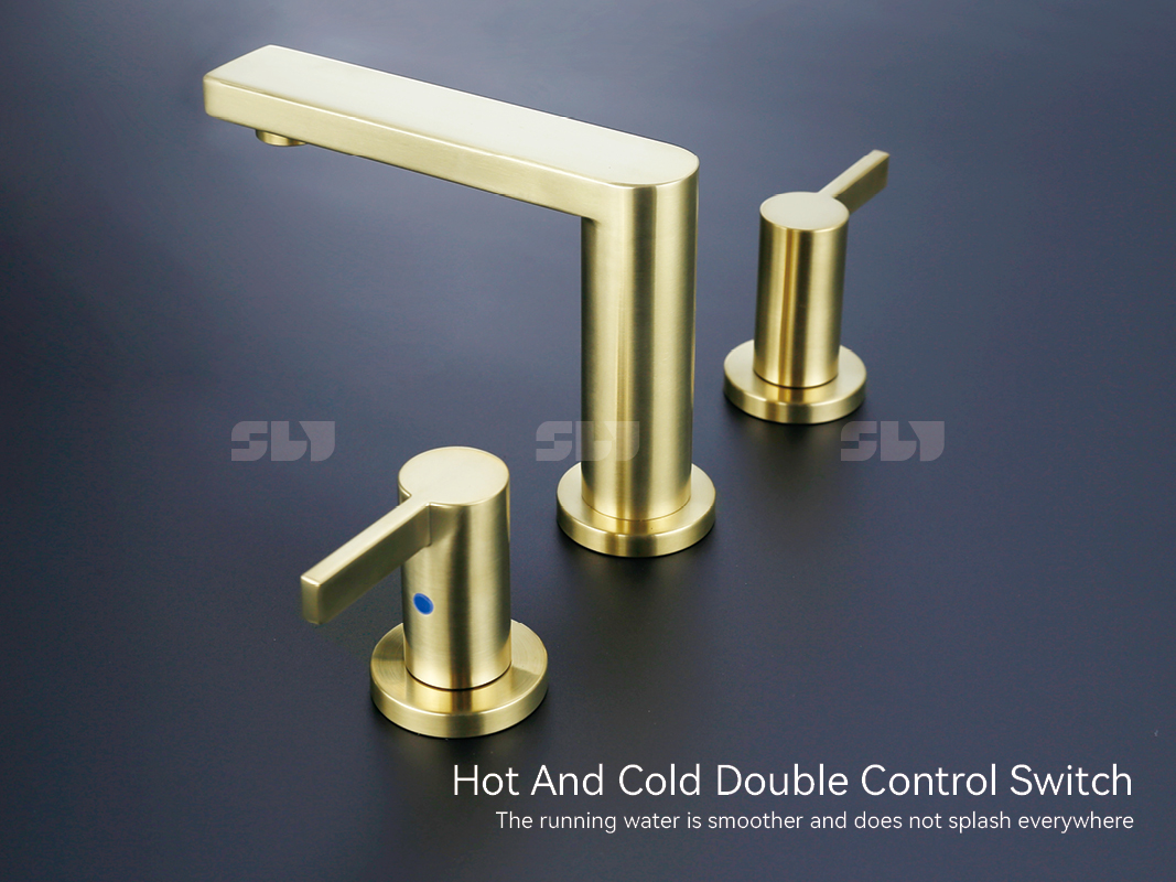 صنبور حمام نحاسي عتيق 4 بوصة