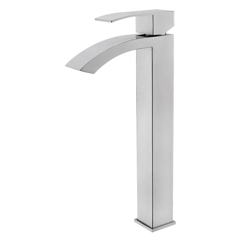 خليط النيكل النيكل من أعلى البيع الساخن والباردة مقبض ماء الحمام الحوض الحوض خلاط صنبور