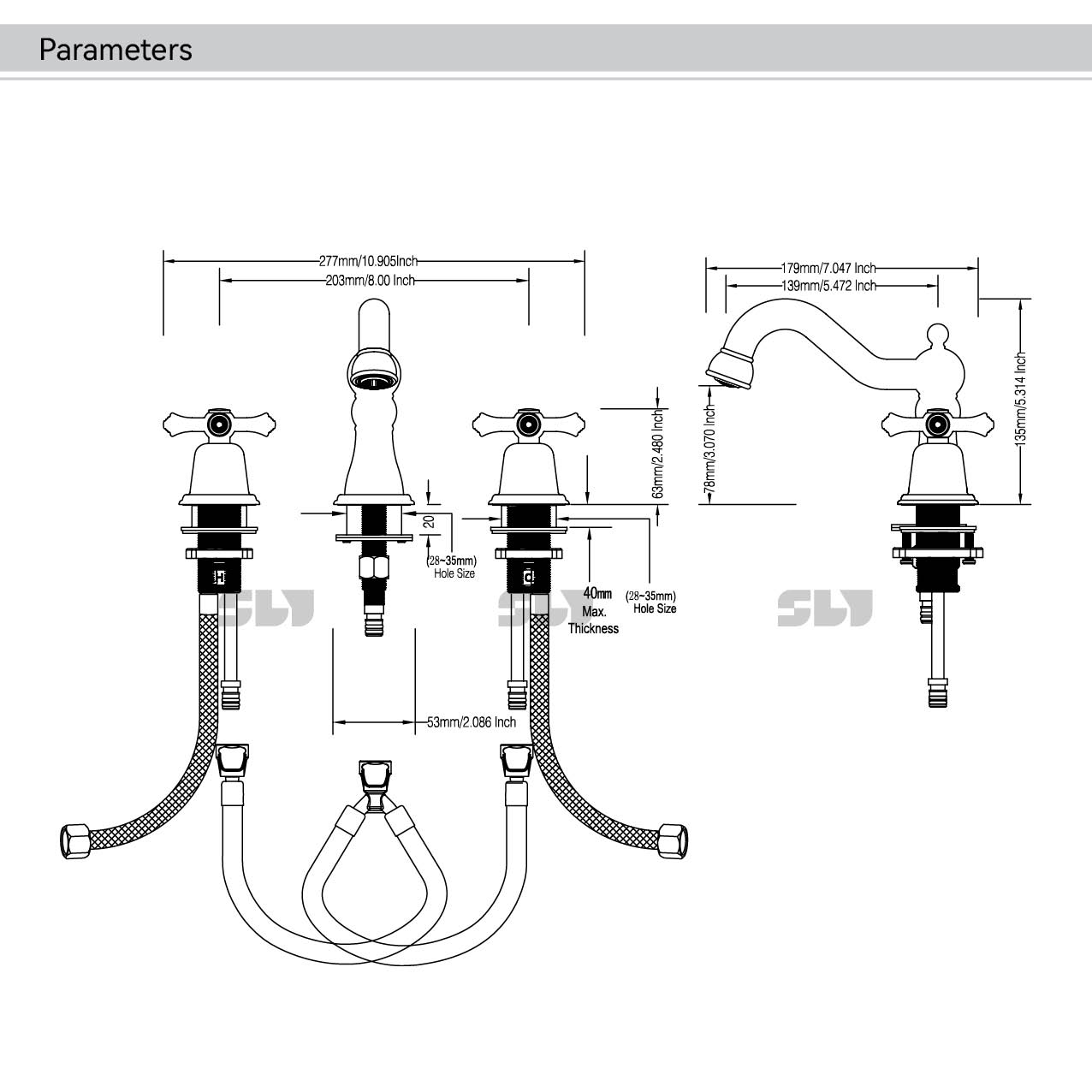 صنبور 3 فتحات