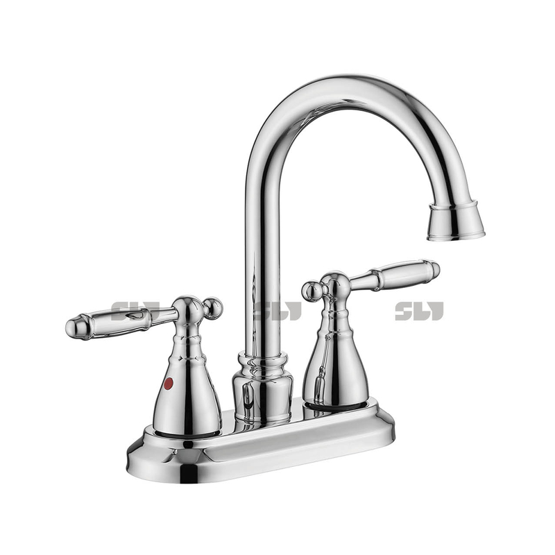 Sly High Arc Bathrate Deck Huck Faucet
