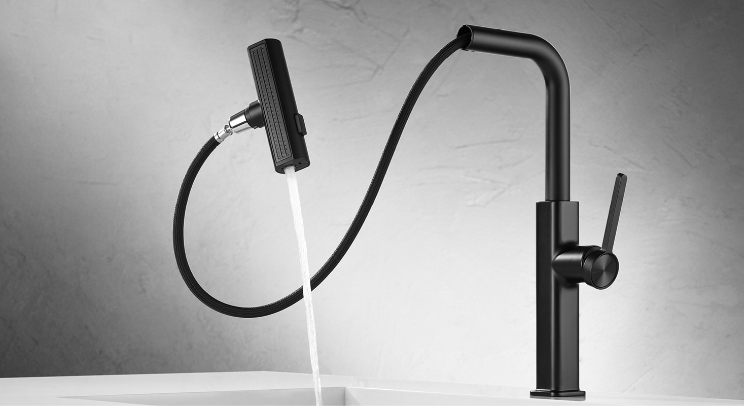 سحب صنبور المطبخ