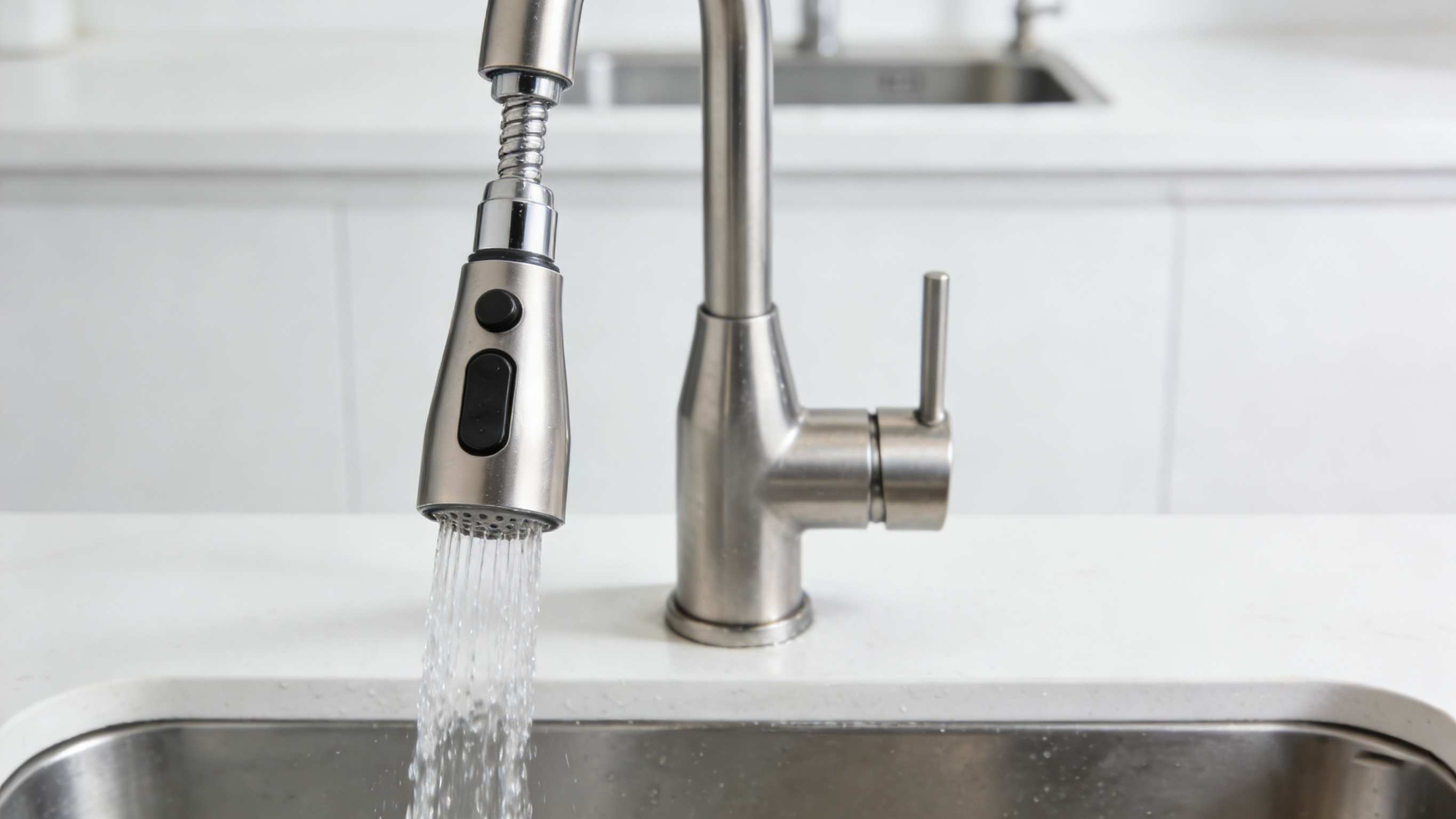 اسحب صنبور المطبخ